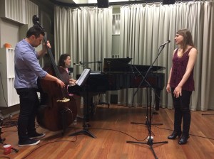 Frances Madden soundcheck